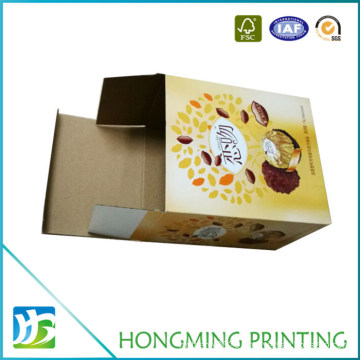 Recycled Color Print Corrugated Paper Box
